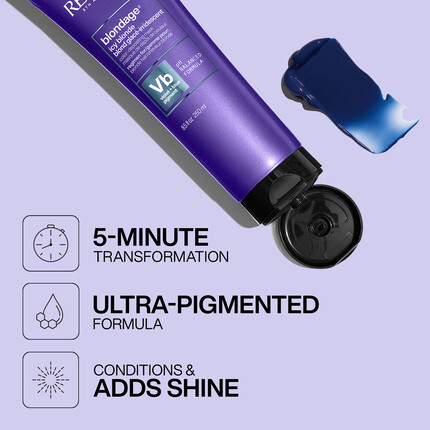 BLONDAGE COLOR DEPOSITING MASK FOR ICY BLONDE HAIR COLOR